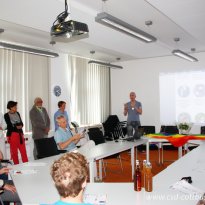 03.07.2017 | Regenbogenflaggenhissung und Ausstellungseröffnung, LASV Cottbus