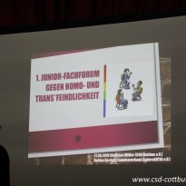 27.06.2018 | 1. Junior-Fachforum gegen Homo- und Trans*feindlichkeit | Glad-House