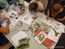 13.06.2019 | queerer Comic-Workshop am DEB Cottbus