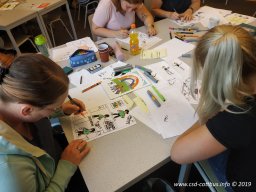 13.06.2019 | queerer Comic-Workshop am DEB Cottbus