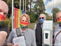 31.08.2020 | Eröffnung der CSD Aktionswochen am LASV